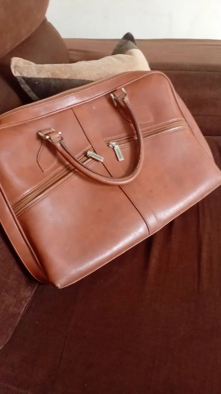 Bolsa/pasta couro legítimo - Foto 4