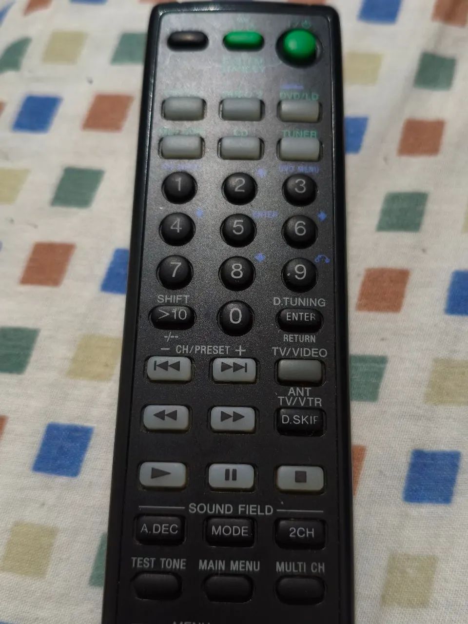 Controle remoto Sony para Receiver  - Foto 2