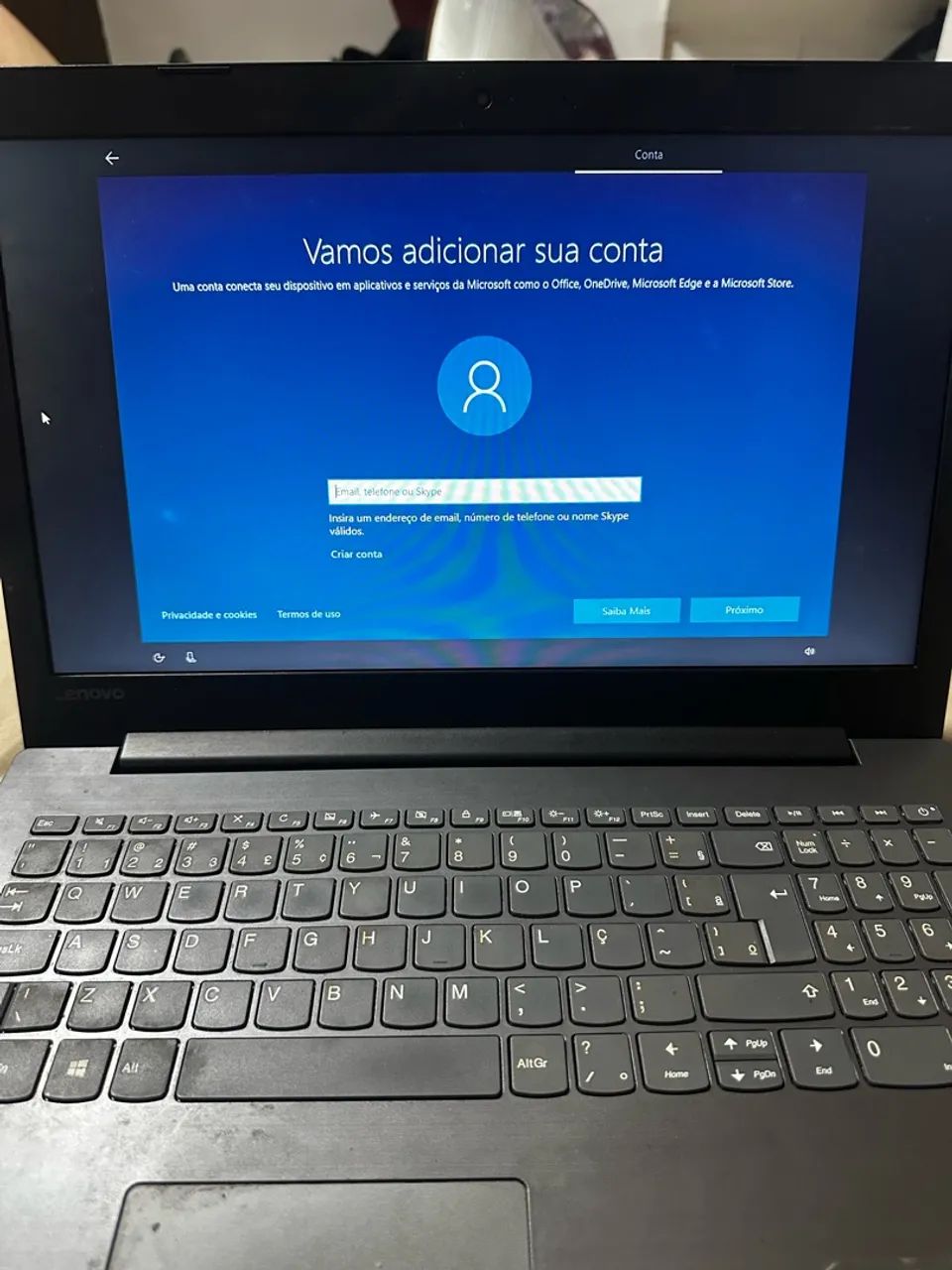 Notebook Lenovo IdeaPad 320