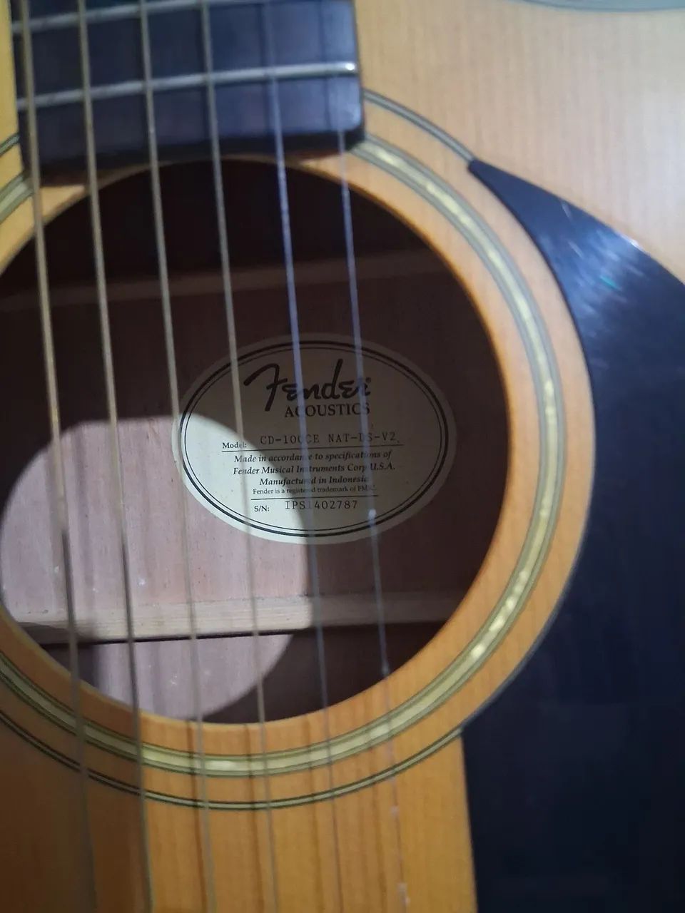Violão fender modelo CD-100 CE  - Foto 3