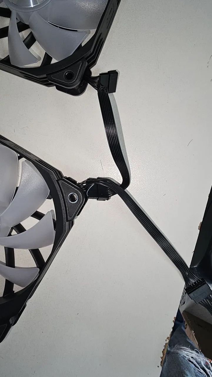duas ventoinhas de 120 mm DF1202512SEMN - Foto 4
