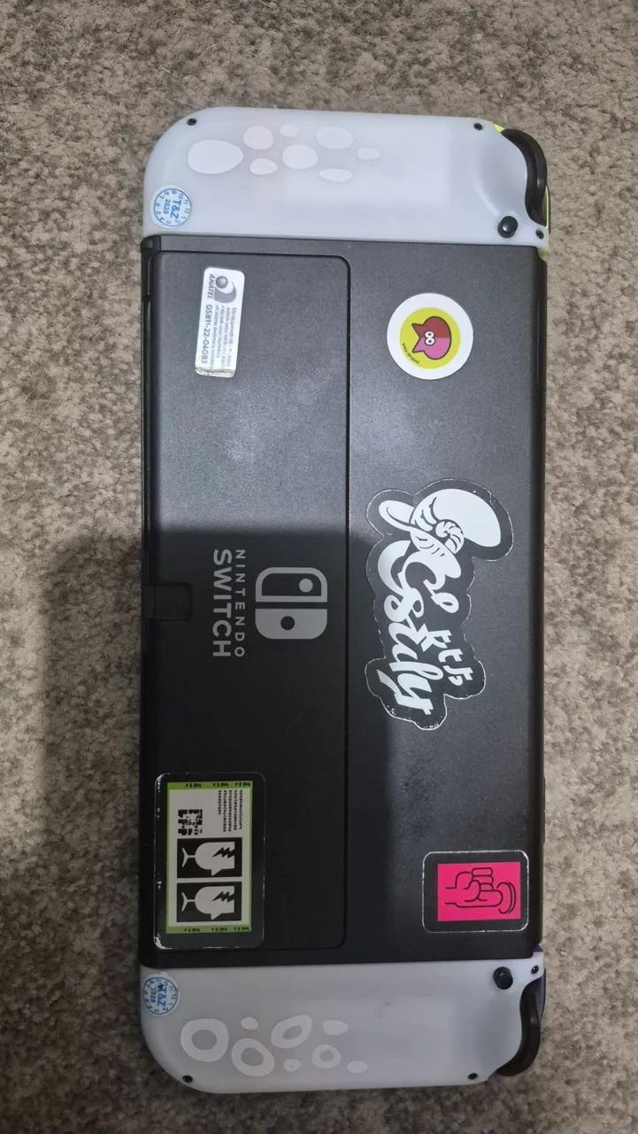 NINTENDO SWITCH OLED DESBLOQUEADO COM JOGOS - Foto 5