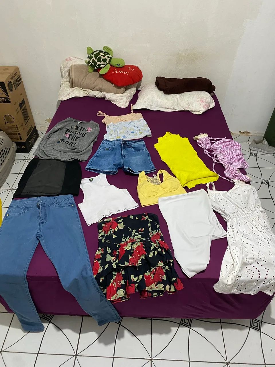 sacola de roupas nova  - Foto 2