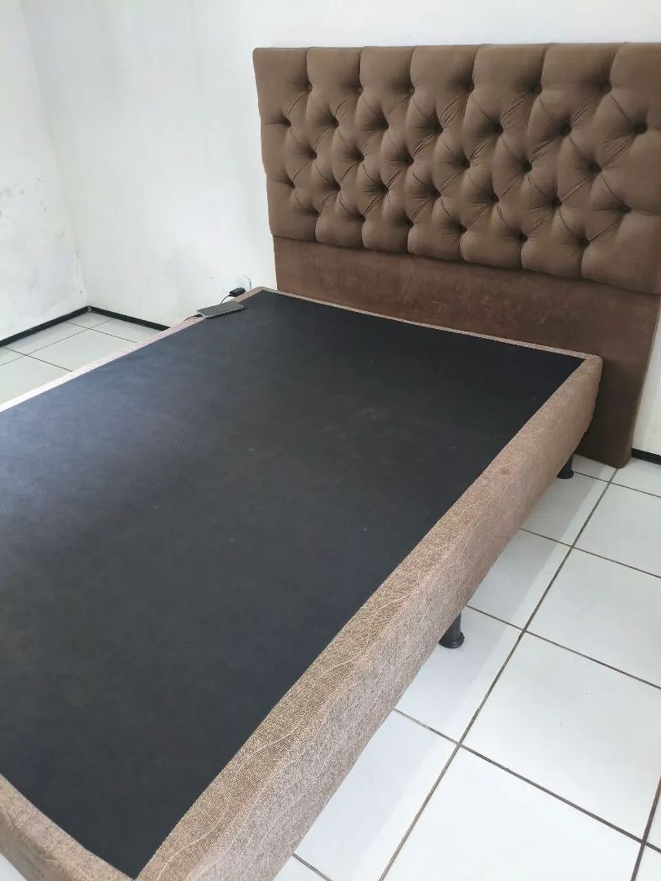 Vendo cabeceira com base de cama casal  - Foto 3