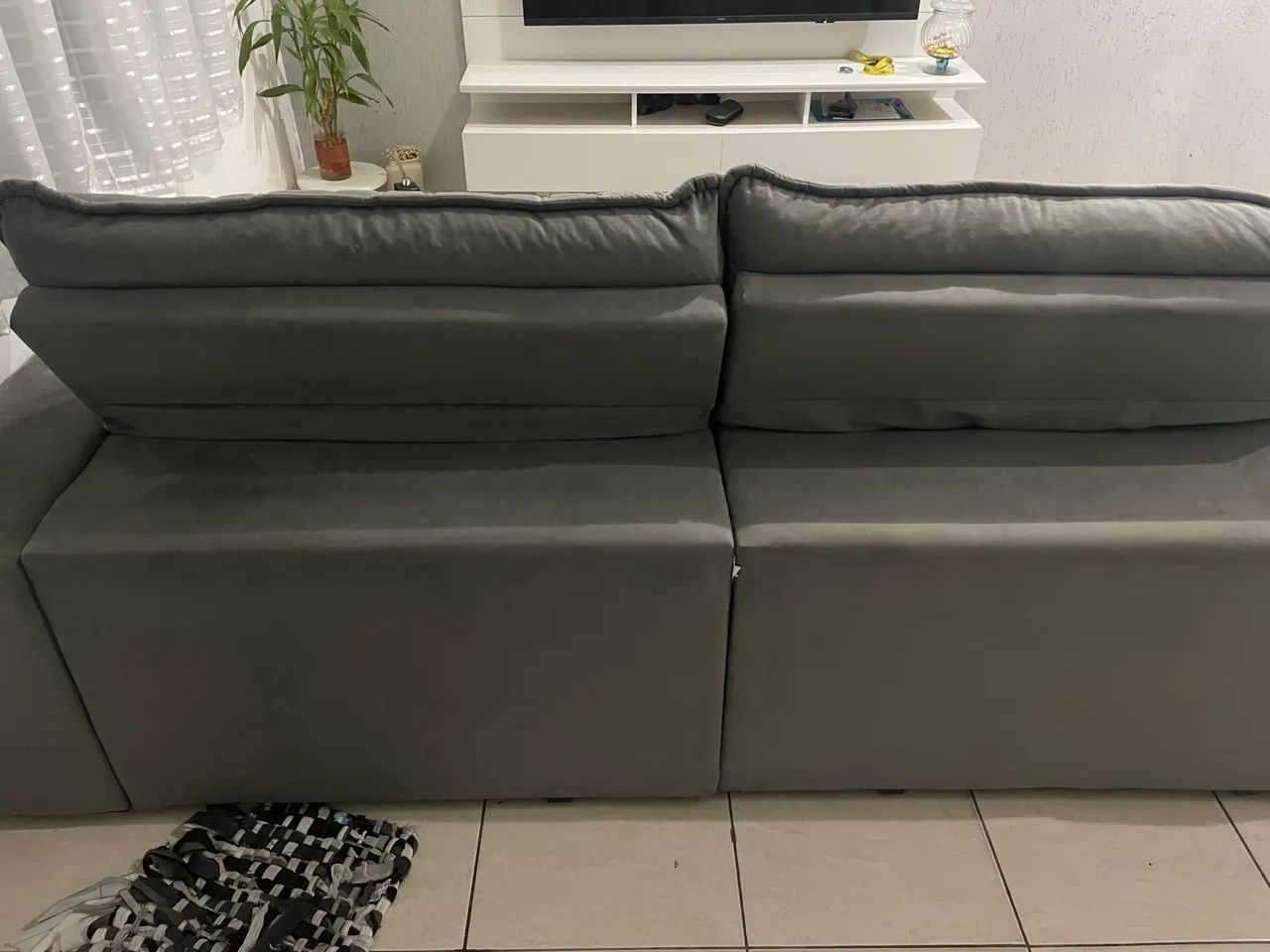 Vende-se sofá retrátil e reclinável  - Foto 4