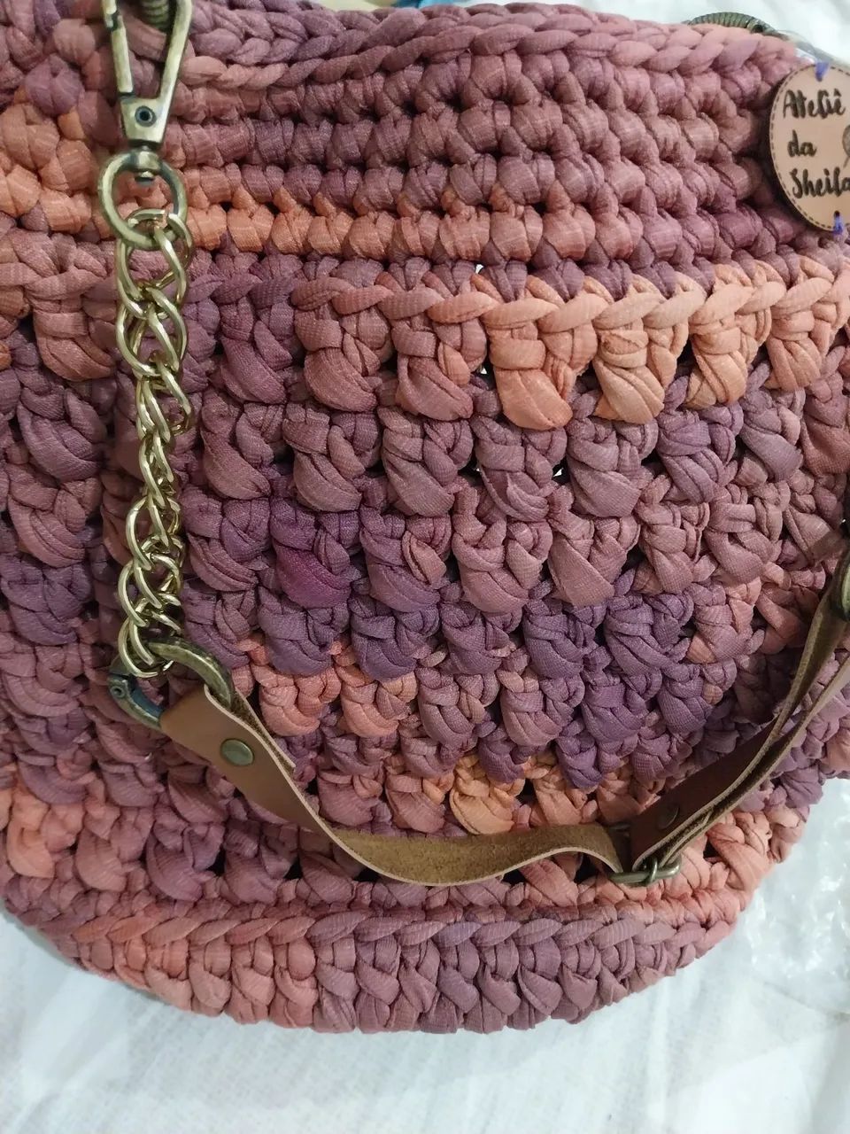 Lindas bolsas de crochê! Moda Rio - Foto 5