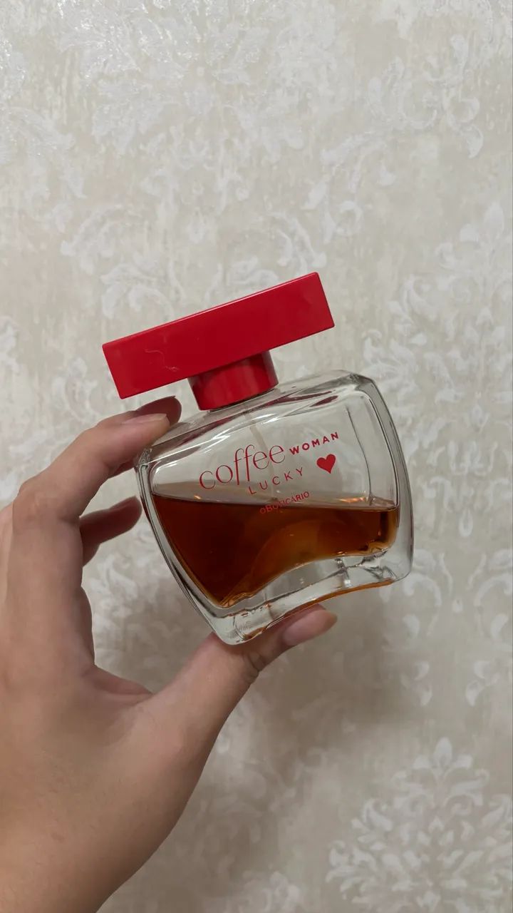 Perfume coffee woman lucky
