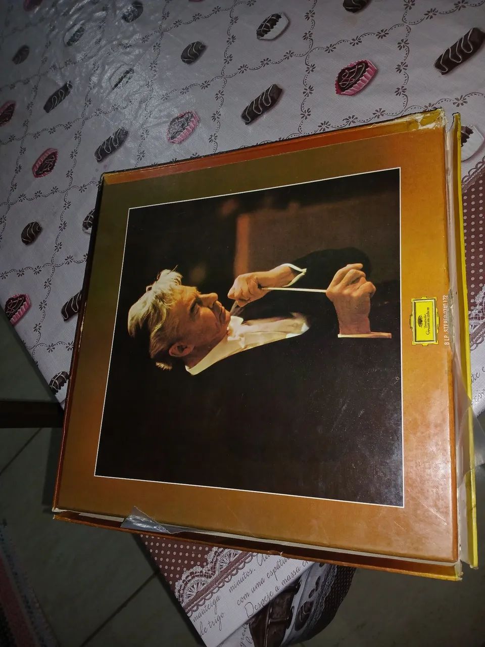 Box 8 LPs Beethoven: As 9 Sinfonias - Karajan / Berlim
