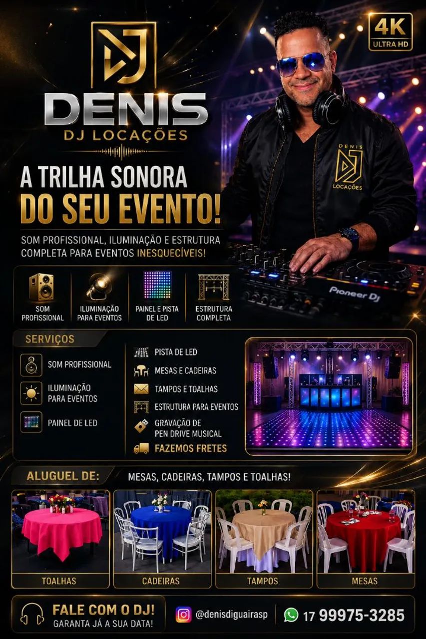 Locação para eventos
