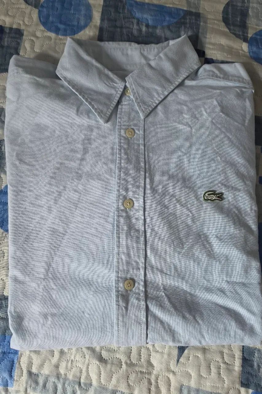 Camisa social Lacoste original - Tam M  - Foto 2
