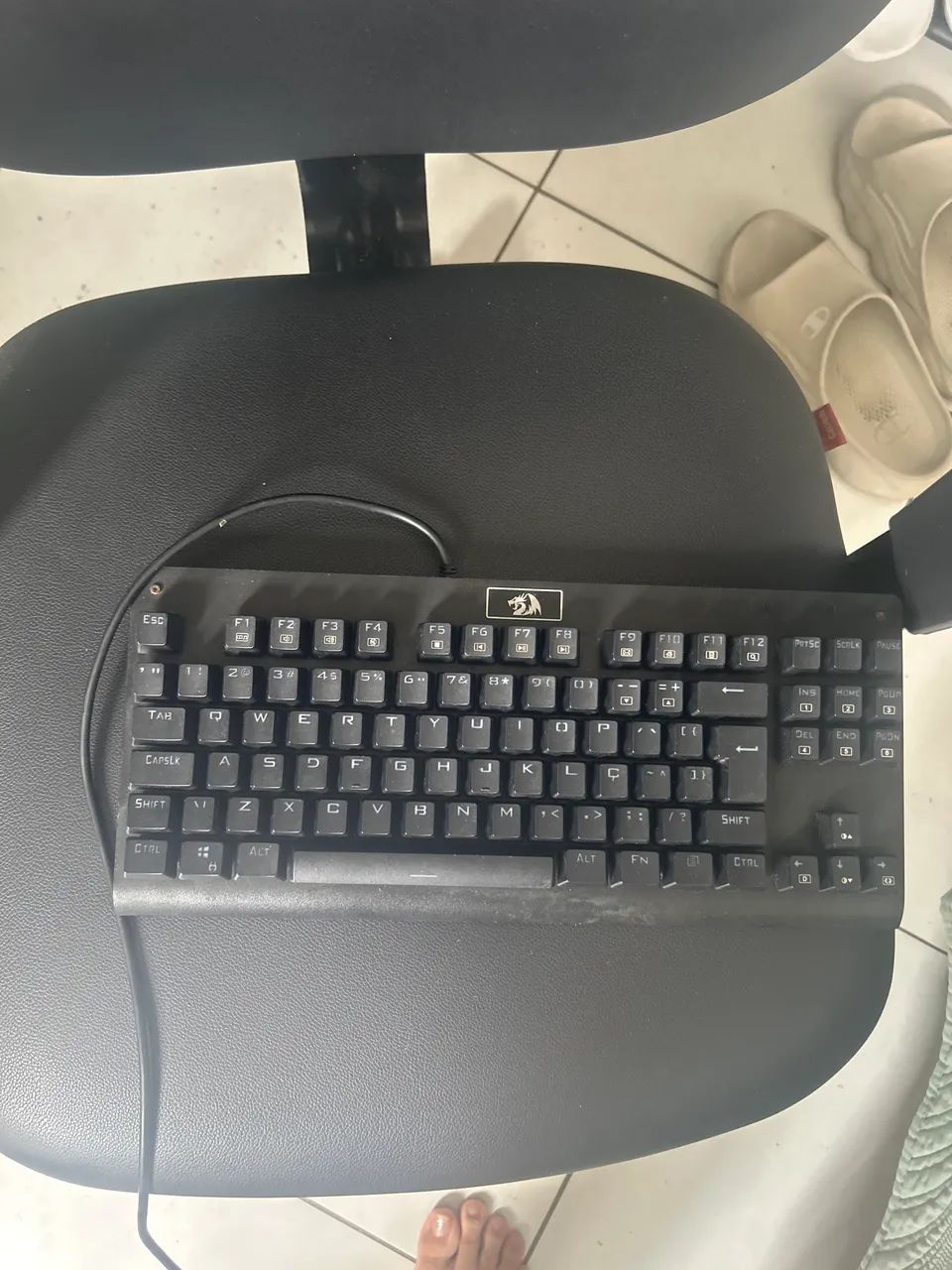 Teclado gamer redragon dark avenger - Foto 2