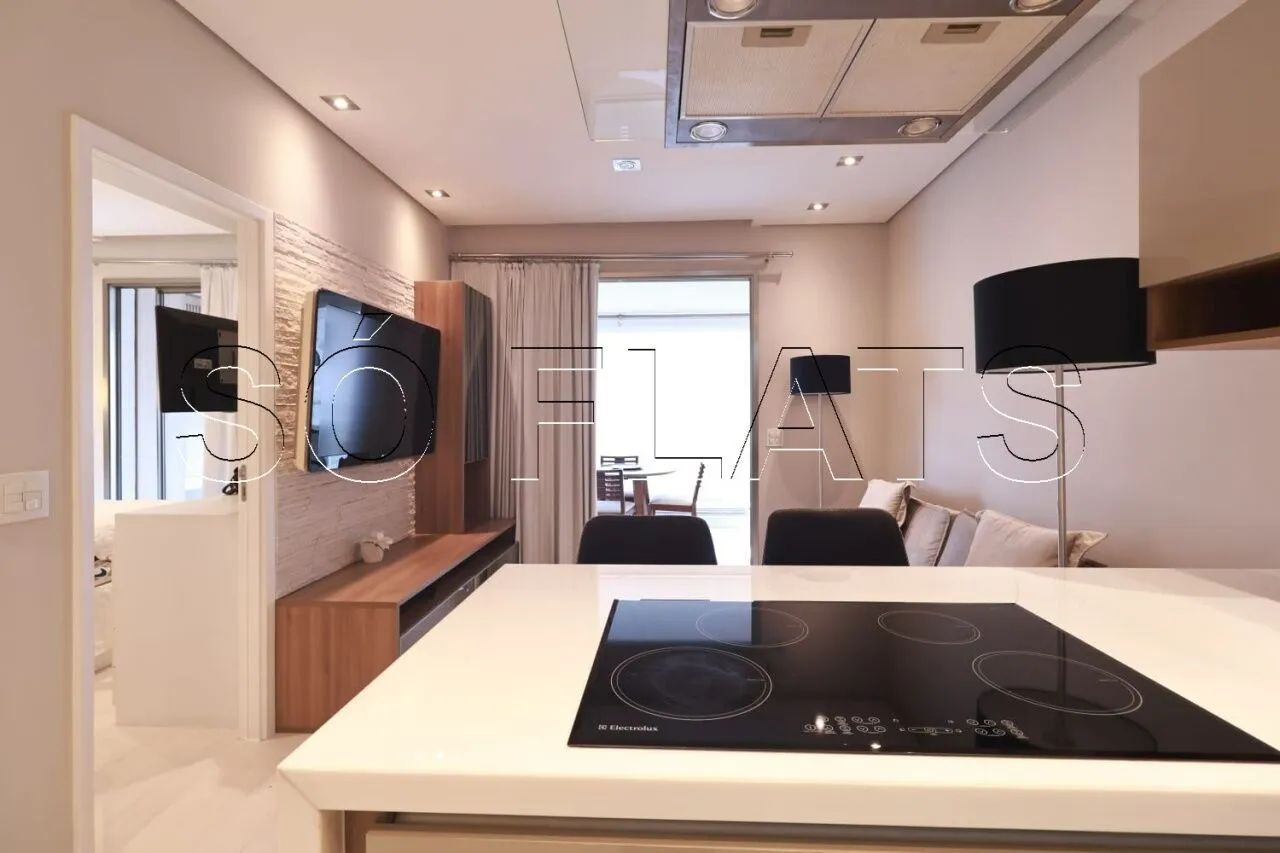 Apartamento mobiliado com suíte e varanda à venda no Itaim Bibi | It Style Home 62m² - Foto 3