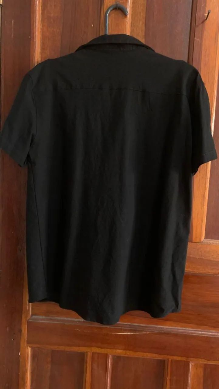 Camisa social, mangua curta masculino  - Foto 5