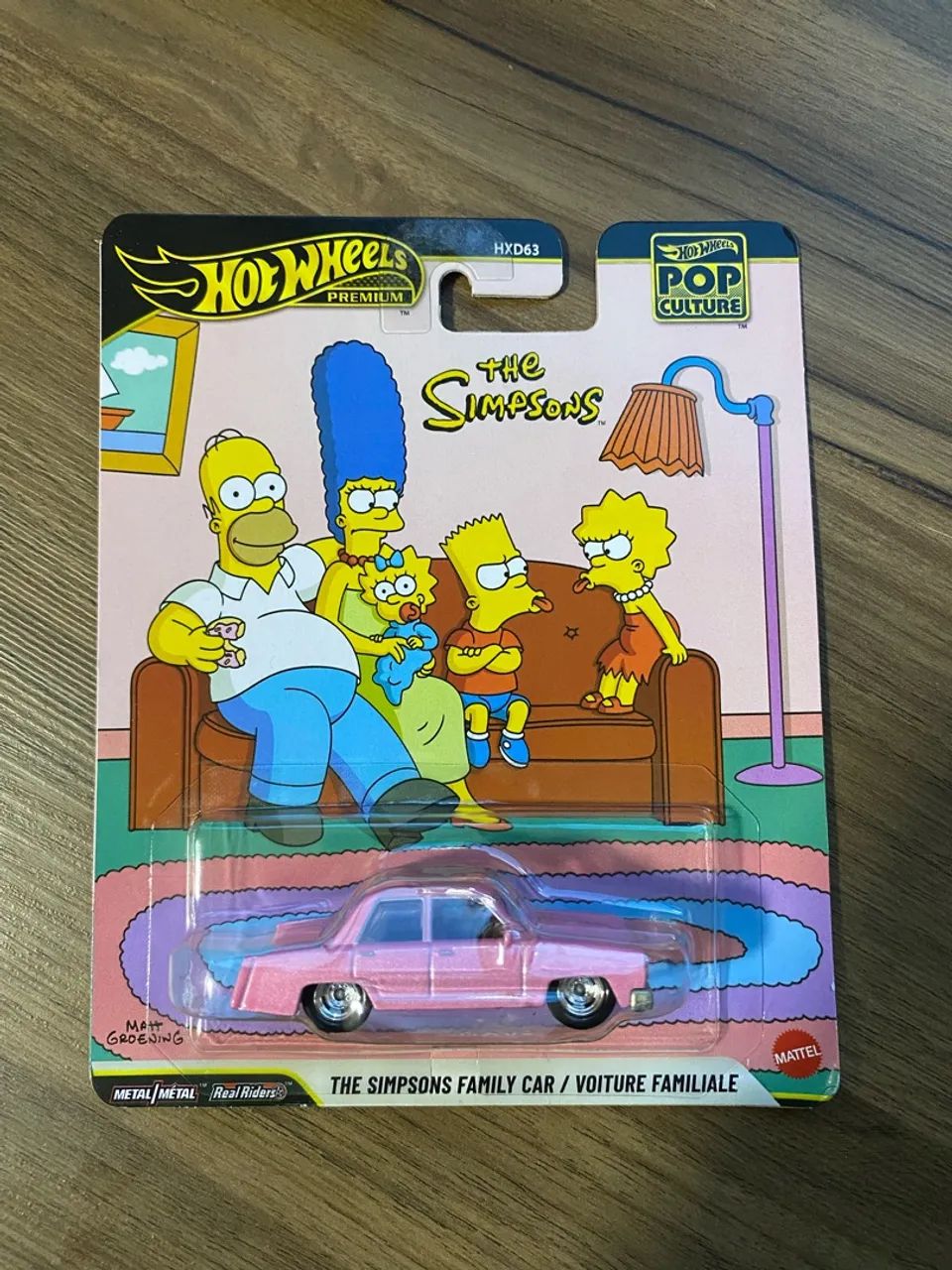 Hotwheels Simpsons premium