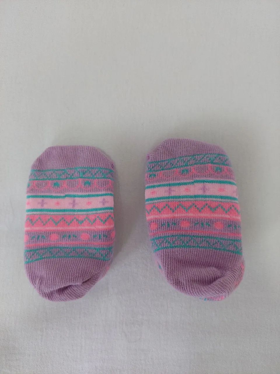 Meia sapatilha para bebê - Foto 2