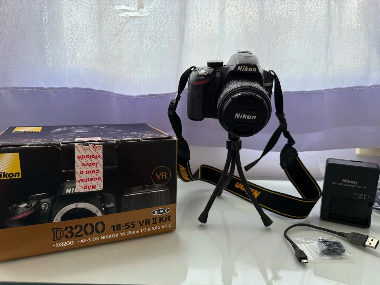 Câmera NIKON - D3200 18-55mm - Foto 4