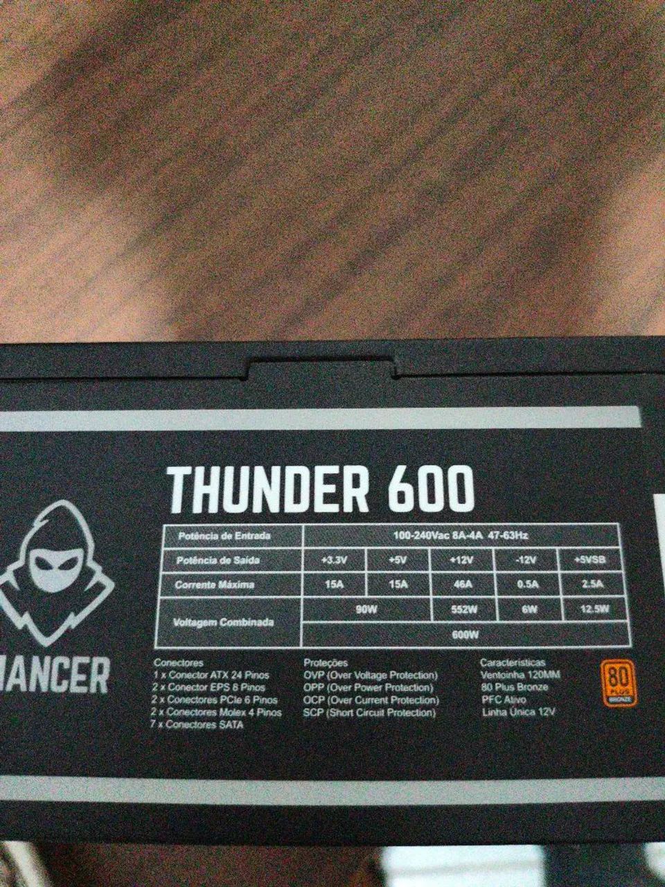 Fonte mancer 600w