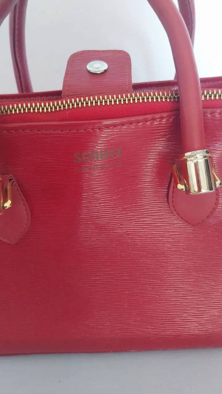 Bolsa SCHUTZ VERMELHA LINDA  - Foto 2