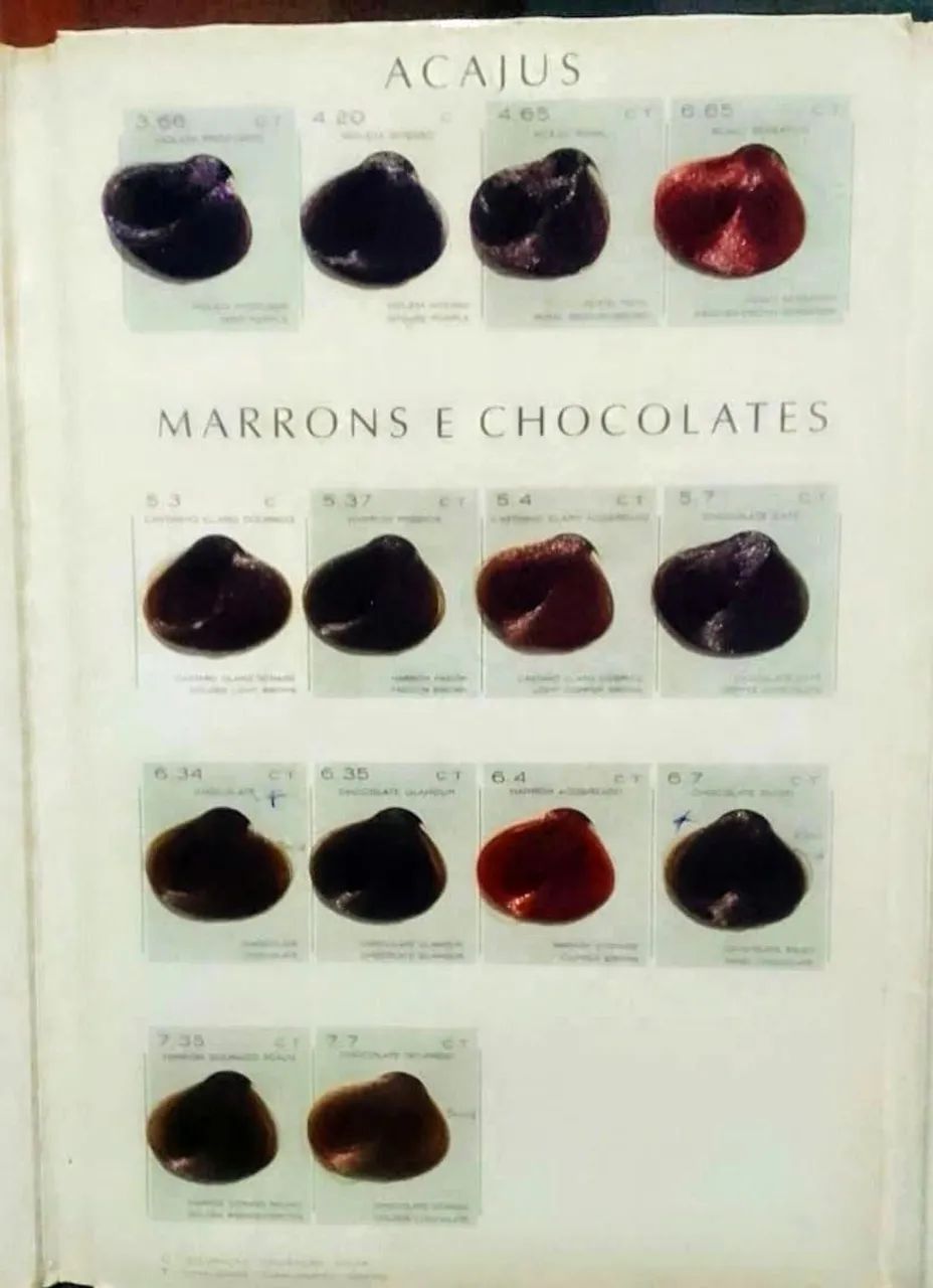 Cartela de cores profissional Beauty Color - Foto 3