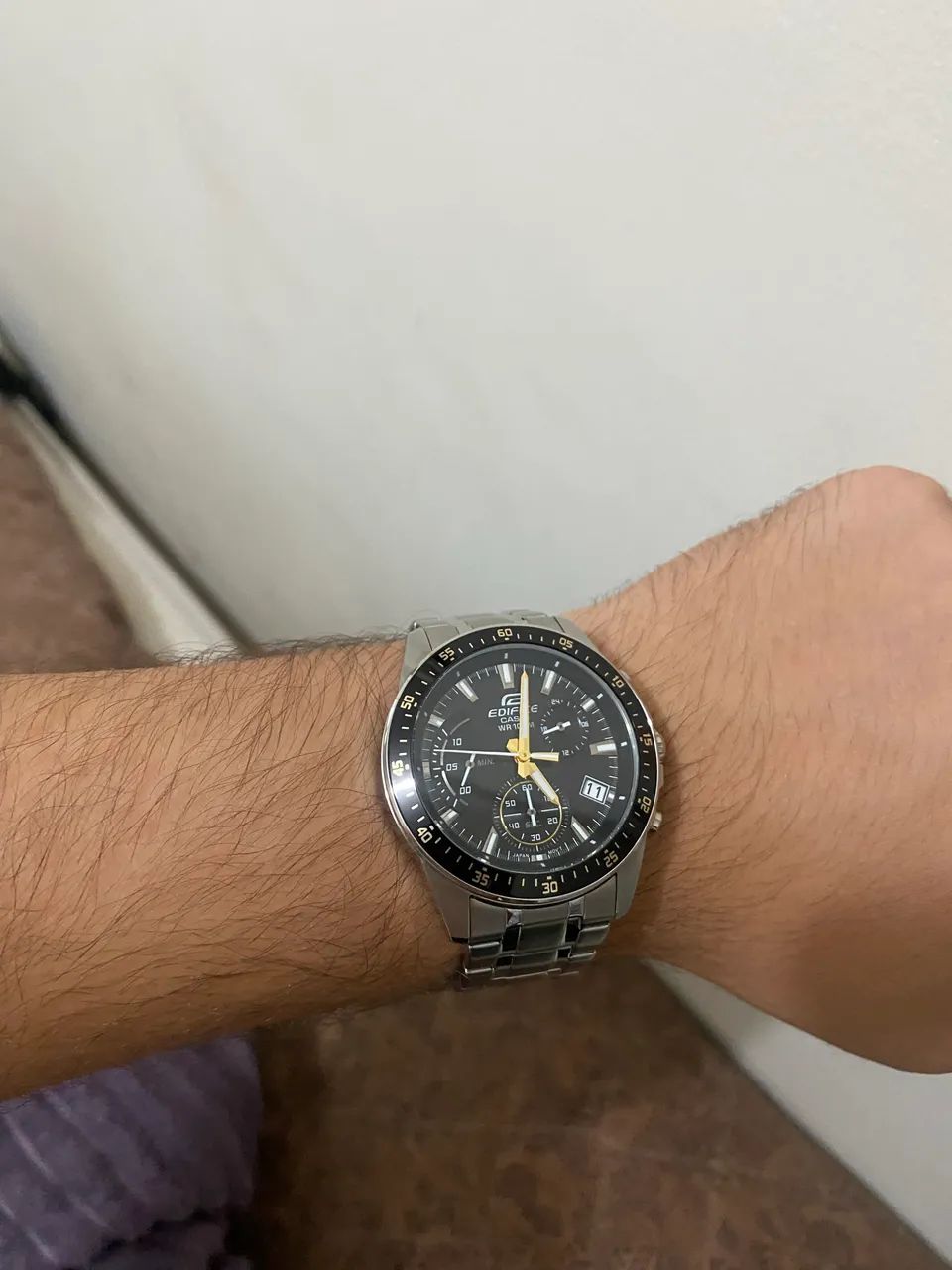 Relógio CASIO EDIFICE + pulseira nato  - Foto 4