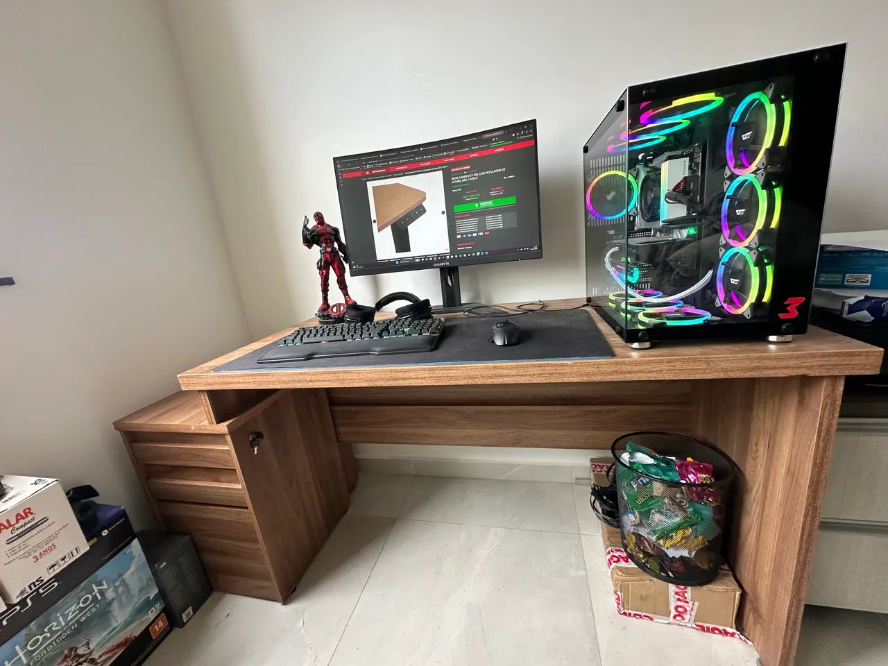 Mesa de escritório 100% MDF - Foto 2