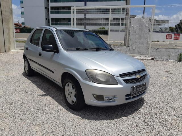 Celta LS 1.0 flex, completo, 04 portas, pneus novos - Foto 2