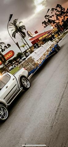 Carretinha prancha , transporte Pvc, calhas, - Foto 2