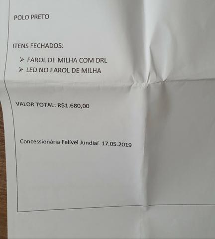 VW Polo 1.6 Manual + pacotes + acessorios 2019/19 - Foto 5