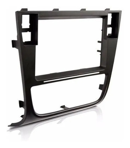 Moldura Painel 155 Dvd 2 Din Volkswagen Gol G6 - Preto - Foto 3
