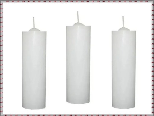 Vela branca 7 dias Aurora 260g - Foto 4