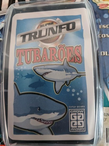 Super Trunfo Tubarão Lacrado Cód.01491 - Foto 4