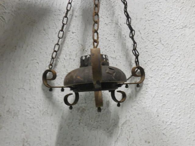 luminaria antiga estilo medieval. - Foto 2