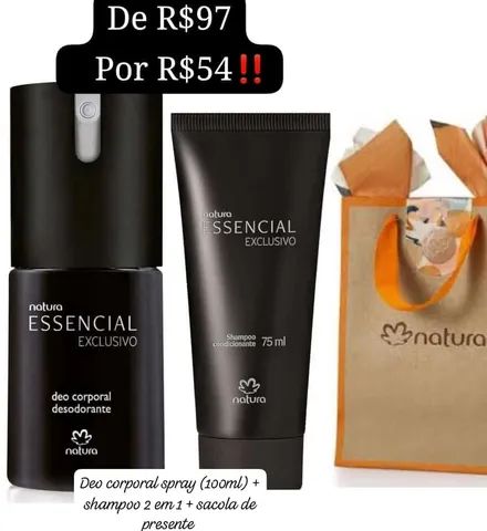 Kit presente essencial exclusivo R$54 *CARUARU* - Beleza e saúde