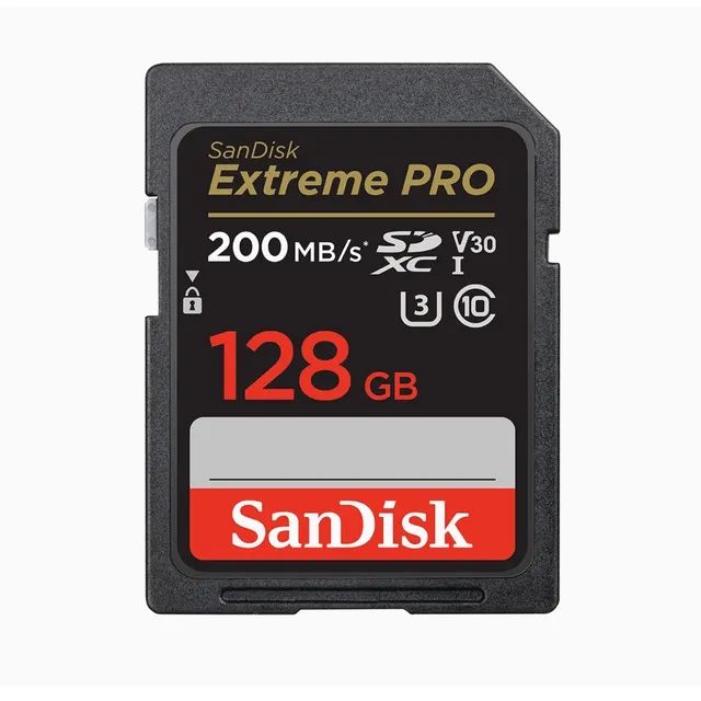 Cartão SD Sandisk 128gb Extreme Pro 200mb/s Lacrado - Foto 4