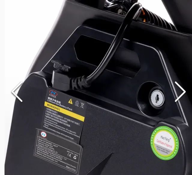 SCOOTER ELETRICA WEHAWK MODELO X7 NB FREE 1000W BAT 60V 12AH 2 LUGARES - Foto 5