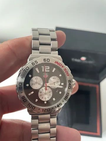 REL GIO TAG HEUER F RMULA 1 INDY 500 CRON GRAFO MASCULINO CAU1113