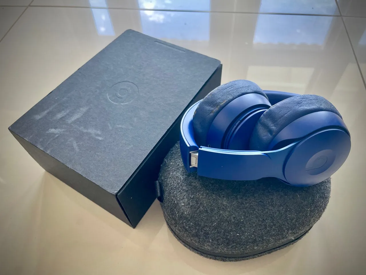 Fone Beats Solo Pro - Dark Blue, Perfeito
