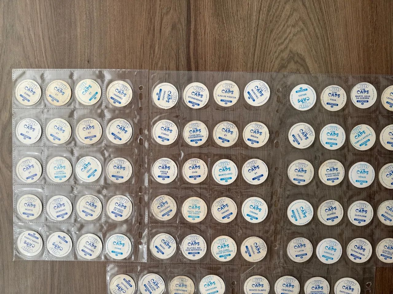 Coleção buzzy Caps monstros Completa - Foto 5