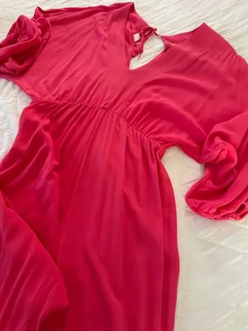 Macacão rosa tamanho M