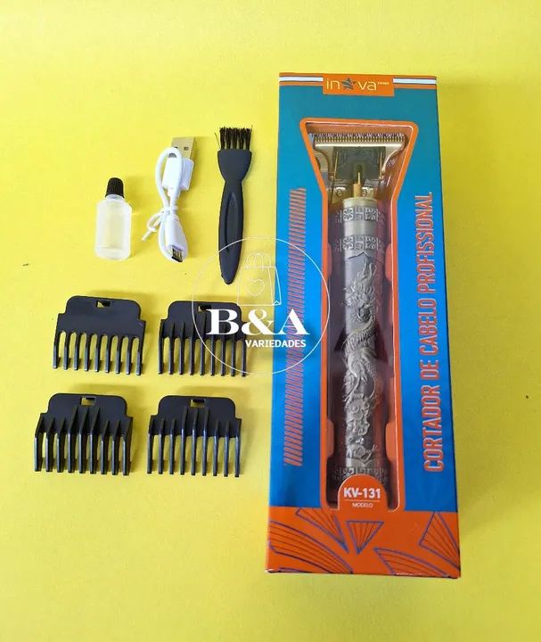 Máquina de Cortar Cabelo Profissional Inova - Acabamento Barba Pezinho - Na Promoção  - Foto 5
