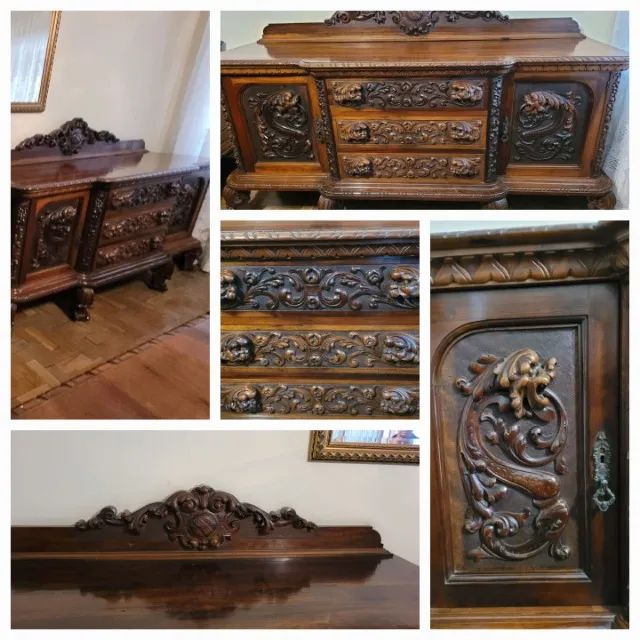 Sala de Jantar estilo renascença - pata de leão - Foto 3