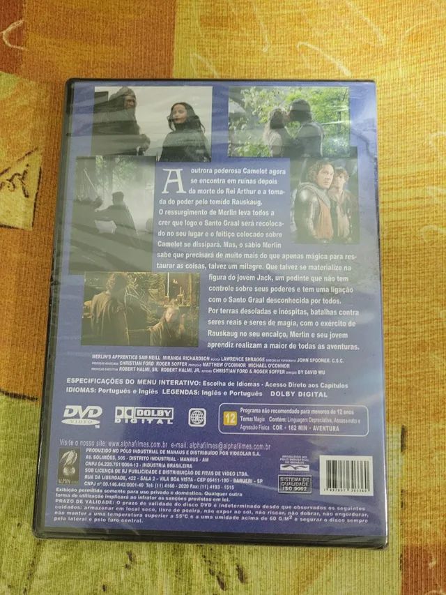 DVD O Aprendiz de Merlin 2006 - Foto 2