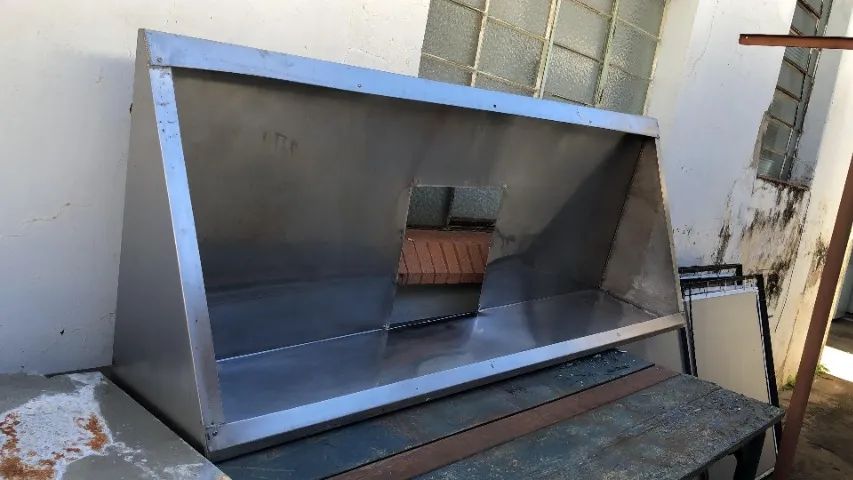 Coifa com tubo interno e externo motor alta sucção - Foto 3