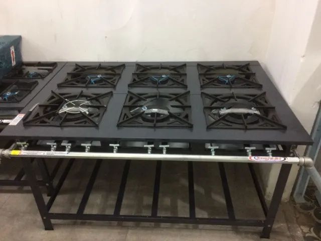 Fogão industrial para restaurantes e cozinhas industriais - boca 40x40 ou boca 30x30 - Foto 2