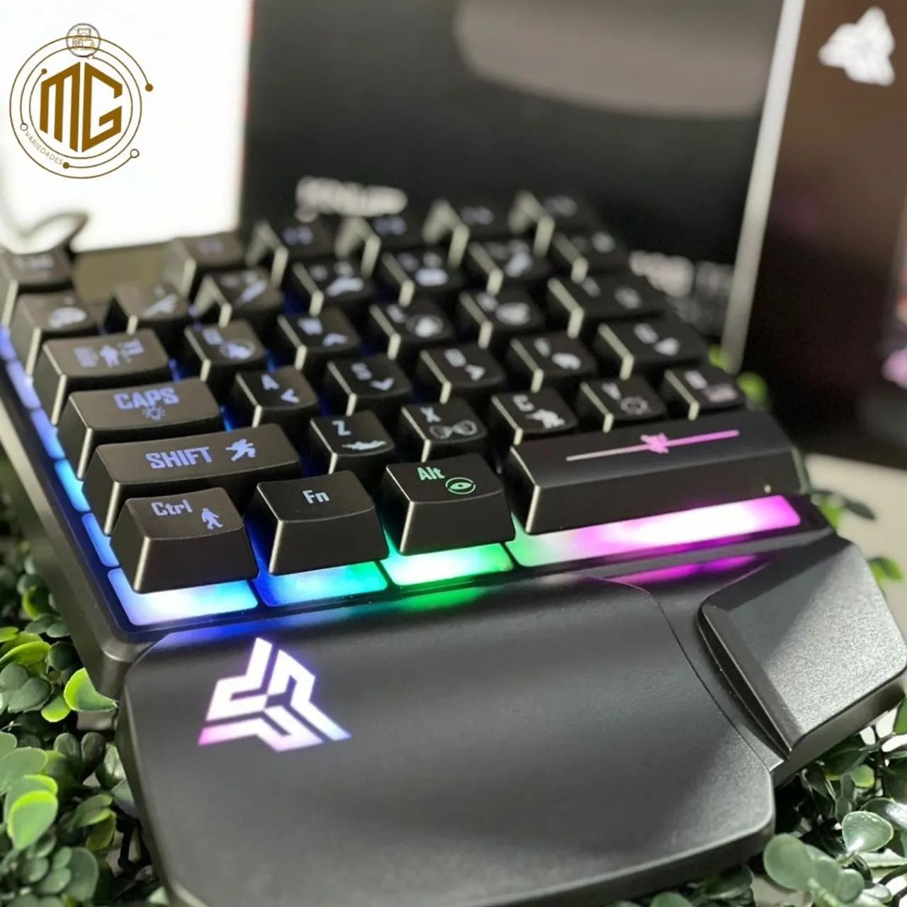 Teclado Gamer Com Led  (Uma mão)  - Foto 2