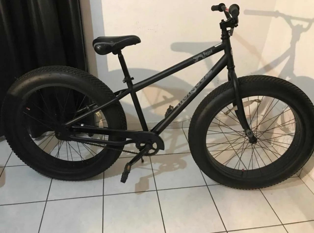 Fat Bike Mongoose Beast - Muito rara - Foto 3