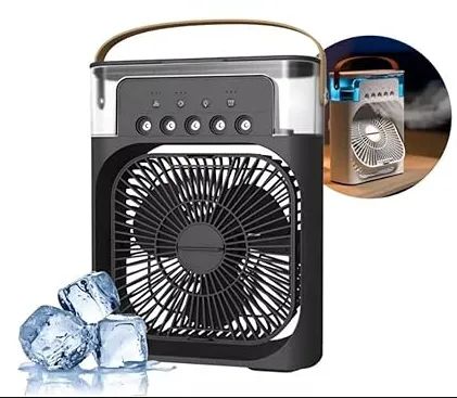 Mini Climatizador Umidificador - Agua - Gelo - LED