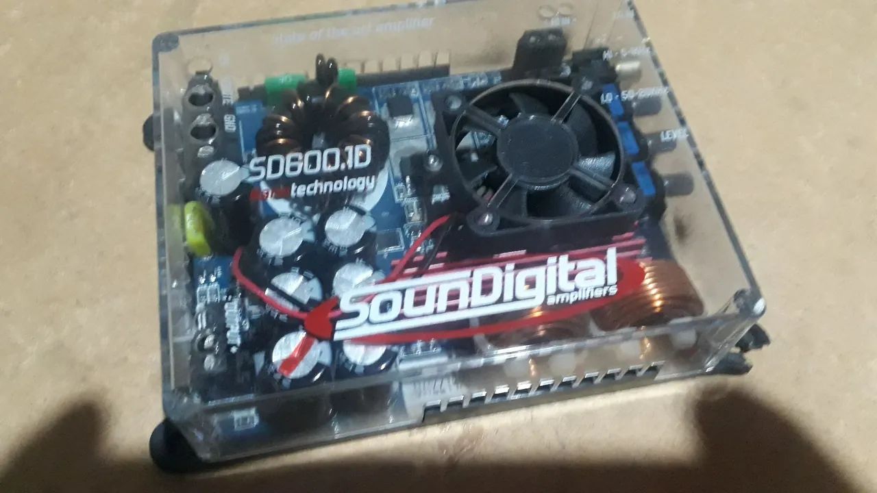 Módulo Soundigital SD-600.1D 1ohms novinho.  - Foto 5