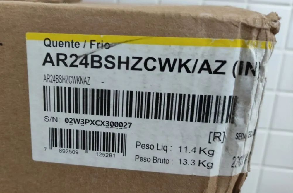 Ar Split Samsung Inverter Ultra 24000 BTUs + Novo  + Nota + 1 Ano Garantia + Cartão 12x*!! - Foto 3