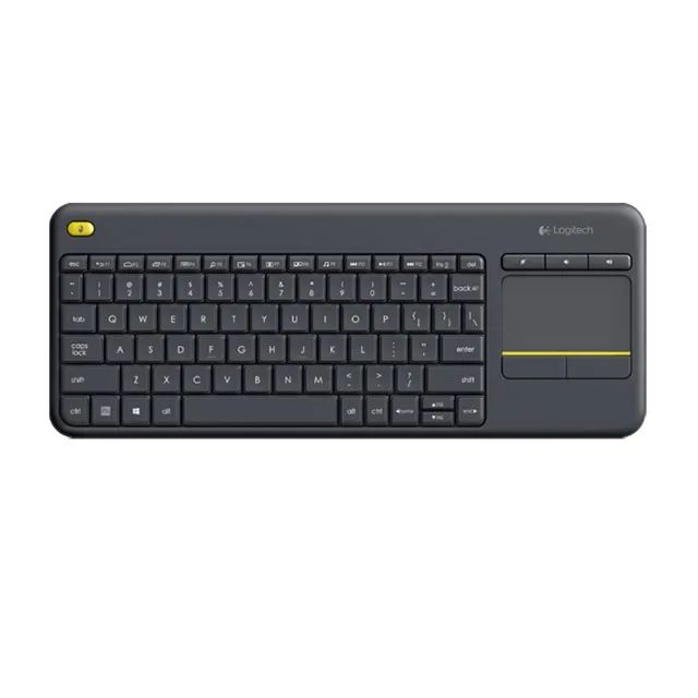 Teclado Sem Fio para PC Smart TV PC Com Trackpad Logitech K400 - Foto 4